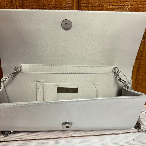 I.N.C. INTERNATIONAL CONCEPTS Ribbon-Handle Clutch - Picture 4 of 6